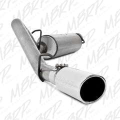 MBRP Exhaust S5500AL 2 1/2in. Cat Back; Single Side; AL