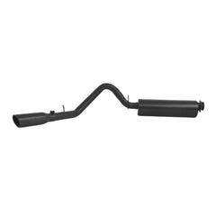 MBRP Exhaust S5500BLK 2 1/2in. Cat Back; Single Side; Black Coated
