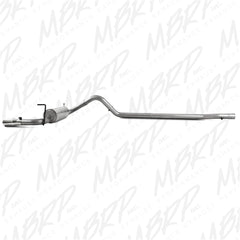 MBRP Exhaust S5502AL 2 1/2in. Cat Back; Single Side; AL