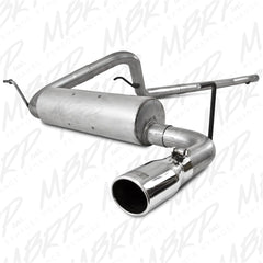 MBRP Exhaust S5502AL 2 1/2in. Cat Back; Single Side; AL