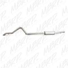 MBRP Exhaust S5514AL 2 1/2in. Off-Road Tail Pipe; Muffler before Axle; AL