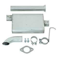 MBRP Exhaust S5522AL 2 1/2in. Cat Back; Single; Off-Road; Turn Down; AL