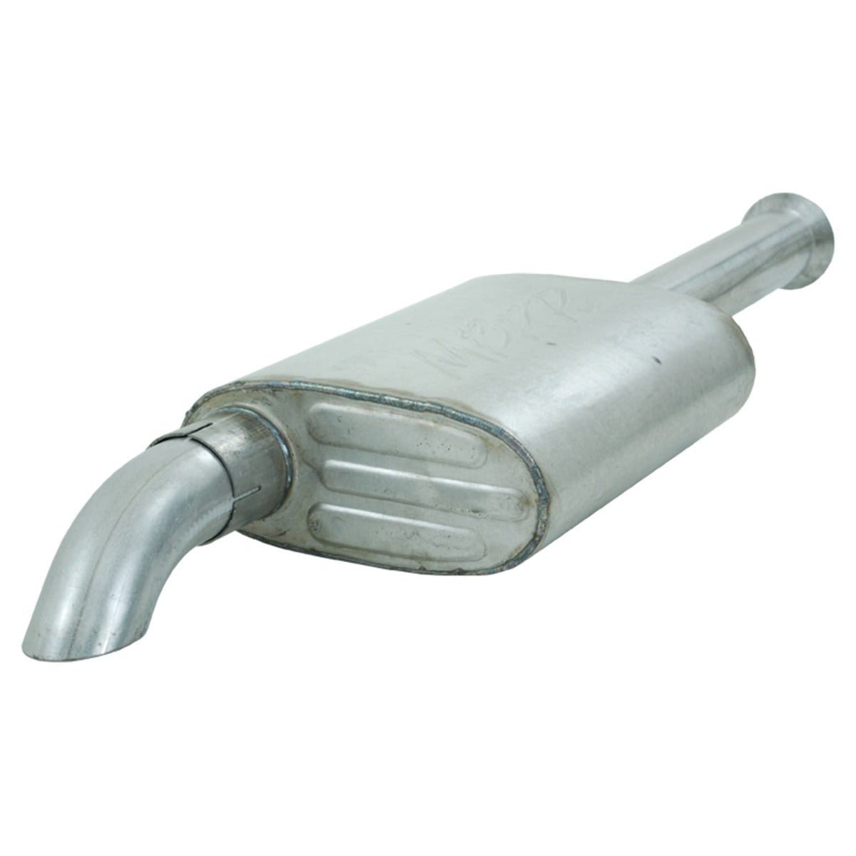 MBRP Exhaust S5522AL 2 1/2in. Cat Back; Single; Off-Road; Turn Down; AL