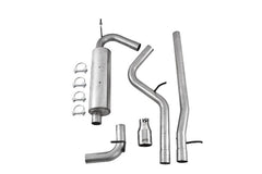 MBRP S5526AL 2.5‑inch cat‑back exhaust with single rear exit and aluminized steel