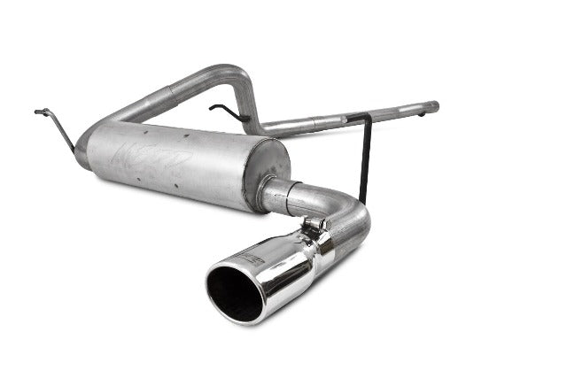 MBRP S5526AL 2.5‑inch cat‑back exhaust with single rear exit and aluminized steel