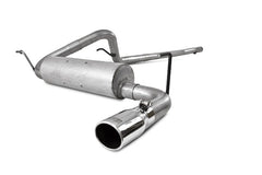 MBRP S5526AL 2.5‑inch cat‑back exhaust with single rear exit and aluminized steel