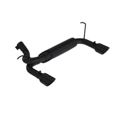 MBRP Exhaust S5528BLK 2 1/2in. Axle Back; Dual Rear Exit; BLK
