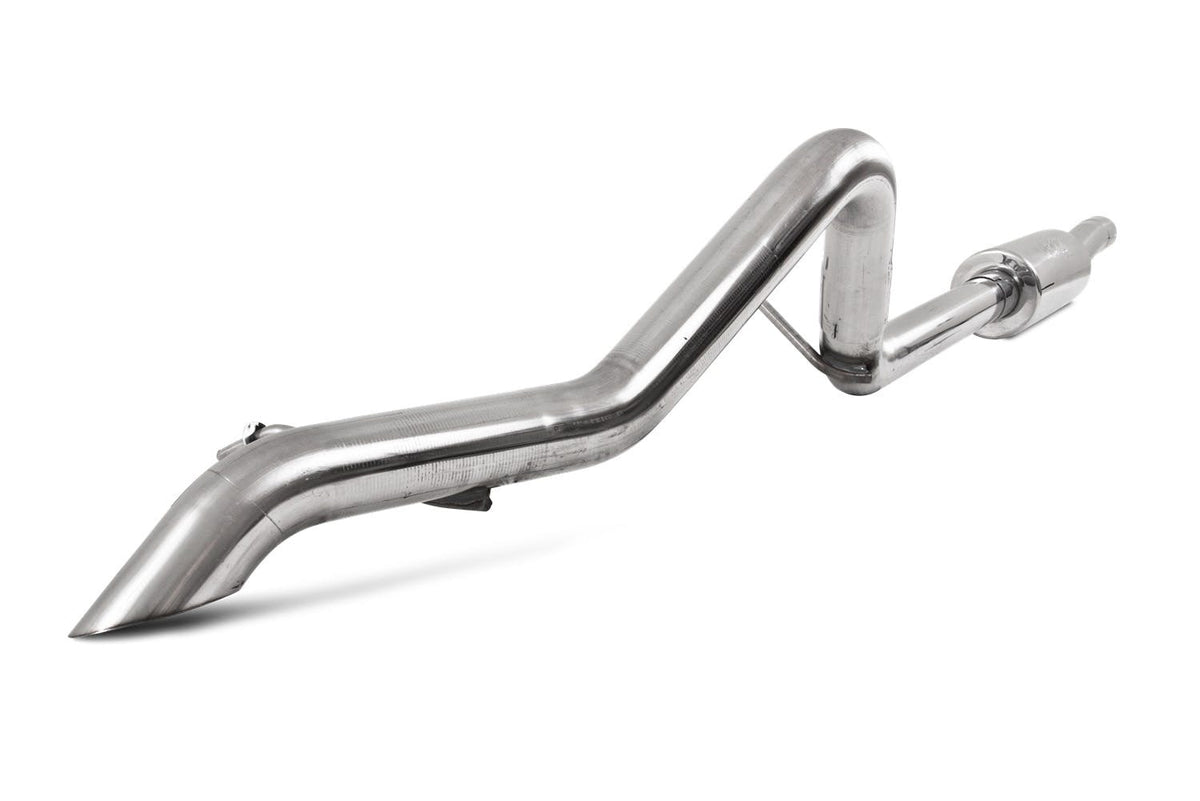 MBRP Exhaust S5530409 2 1/2in. Cat Back; Off-Road Tail Pipe; Muffler before Axle; T409