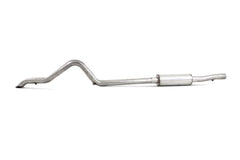 MBRP Exhaust S5530AL 2 1/2in. Cat Back; Off-Road Tail Pipe; Muffler before Axle; AL