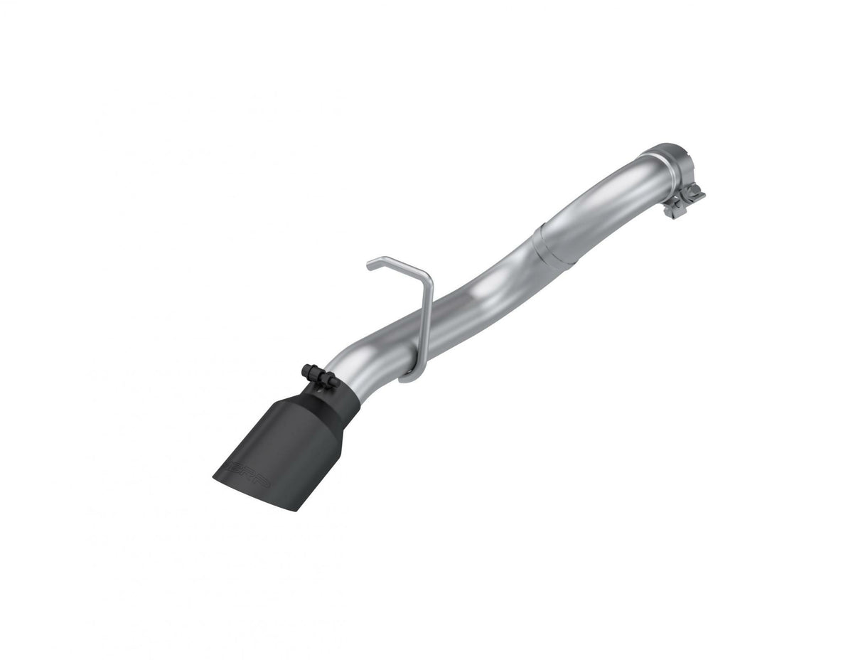 MBRP Exhaust T409 Stainless Steel 2.5" Axle-Back Turn Down Exit with Black Tip PN. S5539409BT