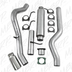 MBRP Exhaust S6000AL 4in. Cat Back; Single Side; AL