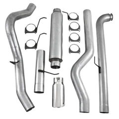 MBRP Exhaust S6004AL 4in. Down Pipe Back; Single Side; AL