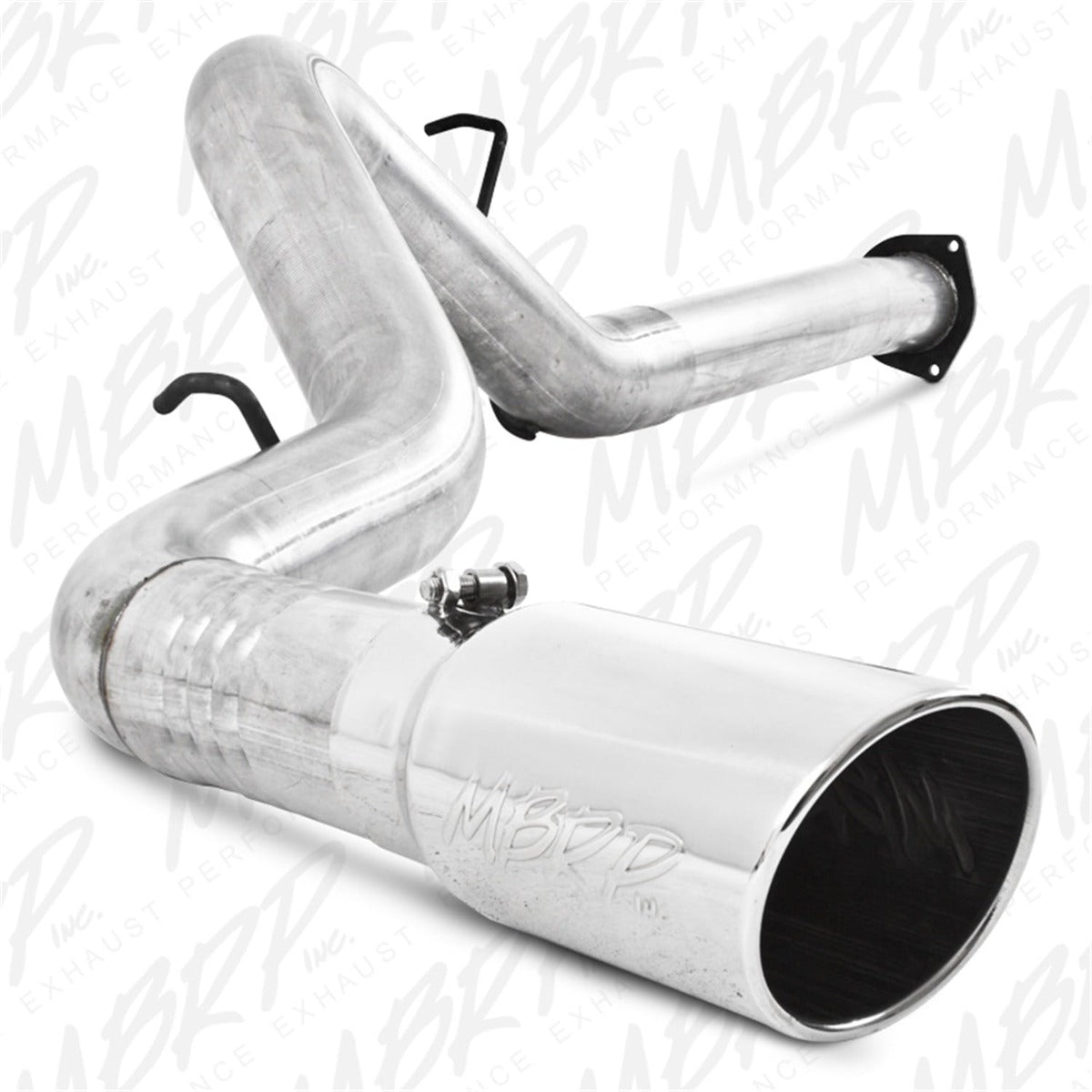 MBRP Exhaust S6026AL 4in. Filter Back; Single Side Exit; AL