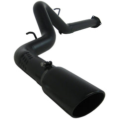 MBRP Exhaust S6026BLK 4in. Filter Back; Single Side; Black Coated