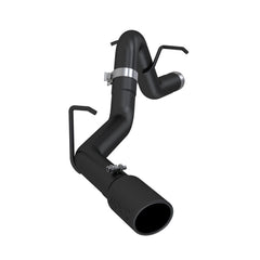 MBRP Exhaust S6058BLK 3in. Filter Back; Single Side ; Black Coated