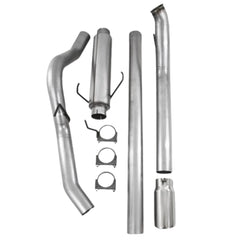 MBRP Exhaust S6104AL 4in. Turbo Back; Single Side (4WD only); AL