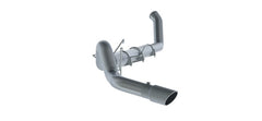 MBRP Exhaust S61140AL 5in. Turbo Back; Single Side Exit; AL