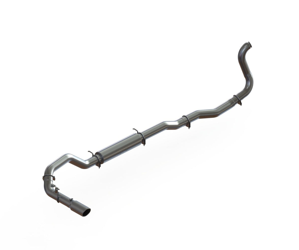 MBRP Exhaust S6148AL 4in. Turbo Back; Single Side Exit (2WD only); AL