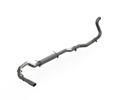 MBRP Exhaust S6148AL 4in. Turbo Back; Single Side Exit (2WD only); AL