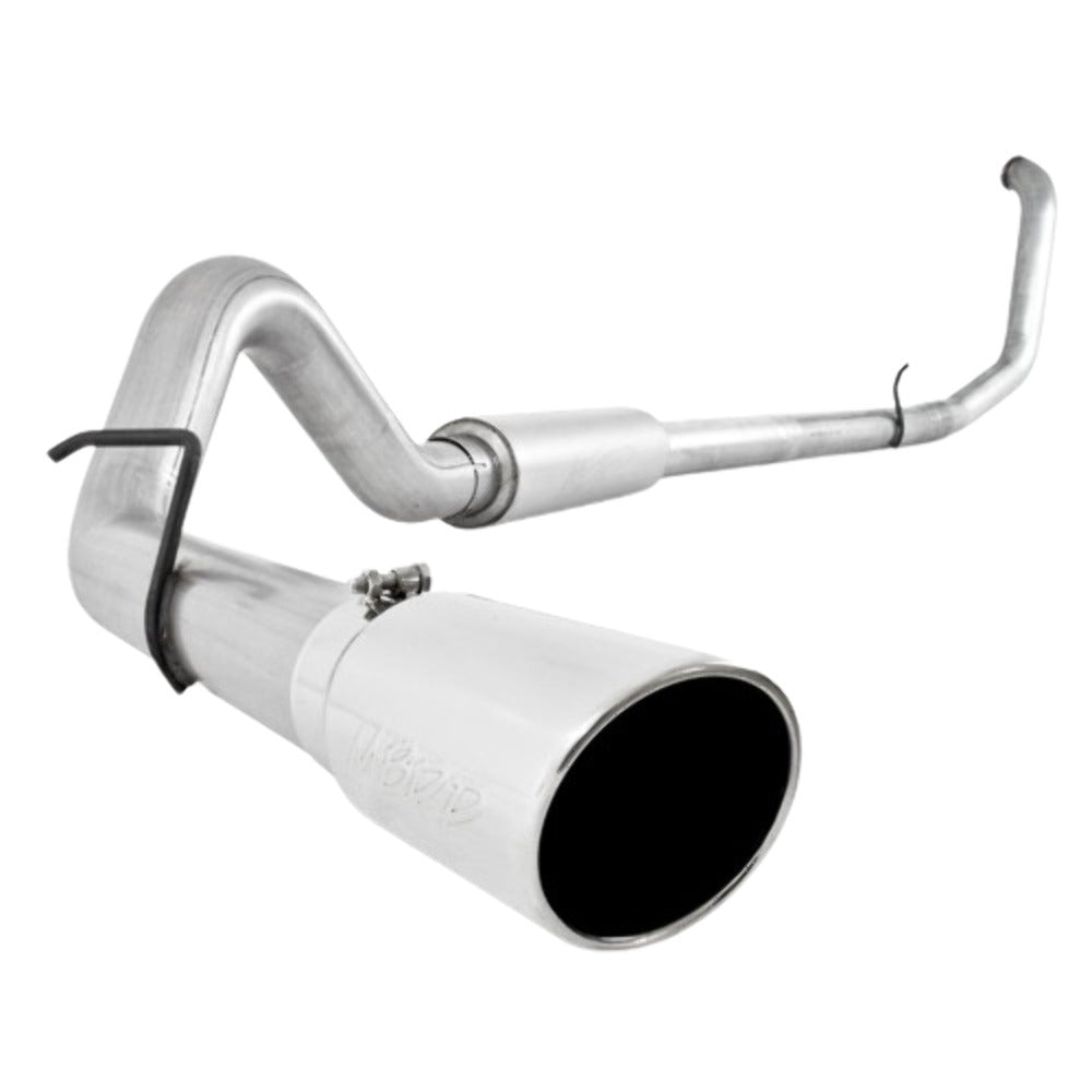 MBRP Exhaust S6200AL 4in. Turbo Back; Single Side Exit; AL