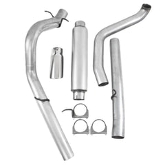 MBRP Exhaust S6204AL 4in. Turbo Back; Single Side Exit; AL