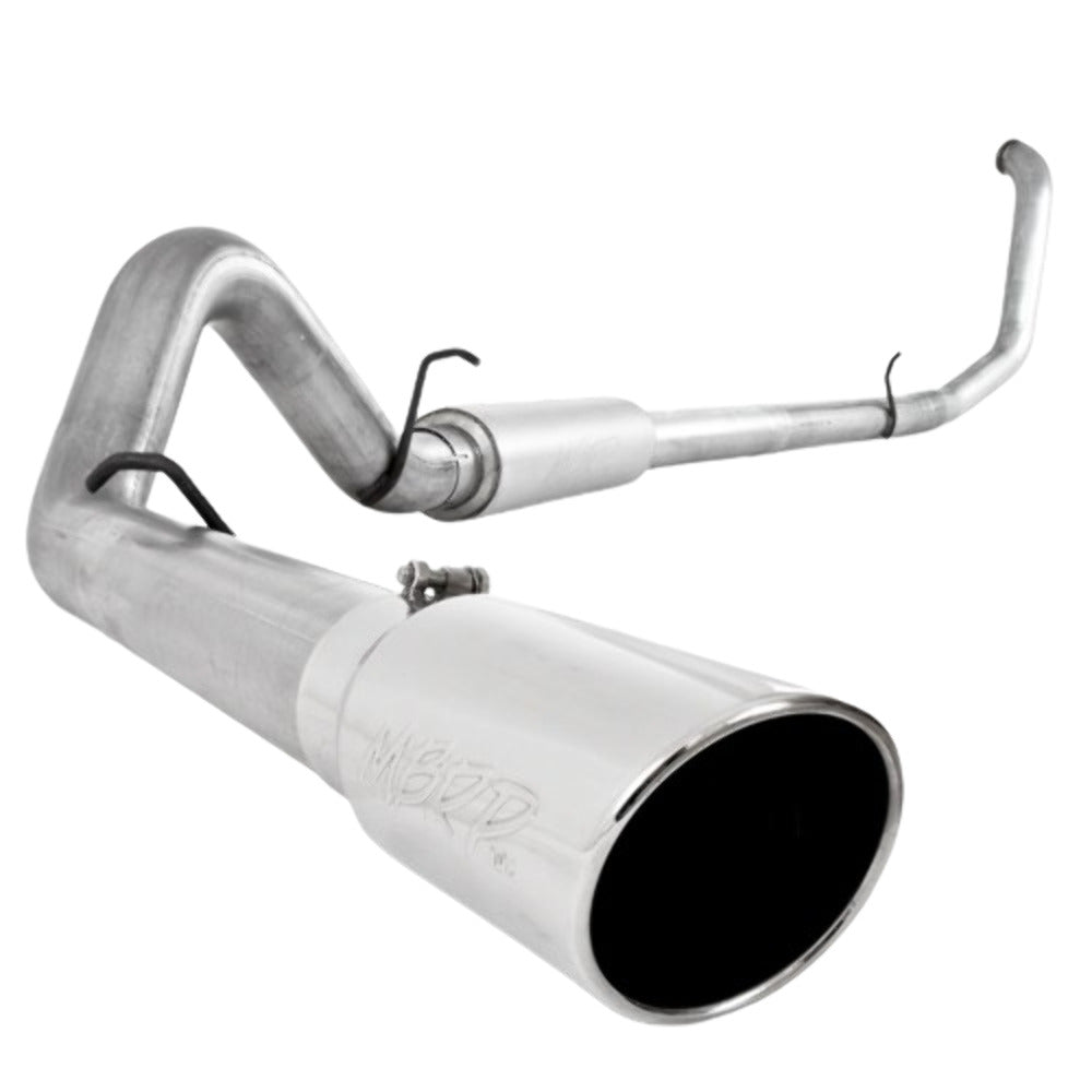 MBRP Exhaust S6204AL 4in. Turbo Back; Single Side Exit; AL
