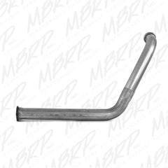 MBRP Exhaust S6206AL 4in. Turbo Back; Single Side (Stock Cat) Exit; AL