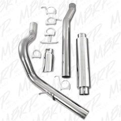 MBRP Exhaust S6208409 4in. Cat Back; Single Side (Stock Cat) Exit; T409