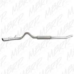 MBRP Exhaust S6208AL 4in. Cat Back; Single Side (Stock Cat) Exit; AL