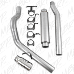 MBRP Exhaust S6208AL 4in. Cat Back; Single Side (Stock Cat) Exit; AL