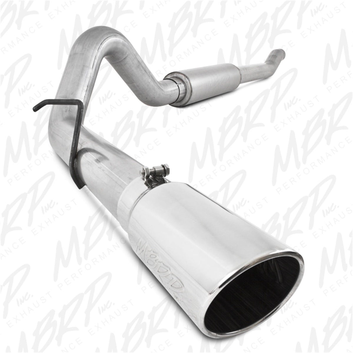 MBRP Exhaust S6208AL 4in. Cat Back; Single Side (Stock Cat) Exit; AL