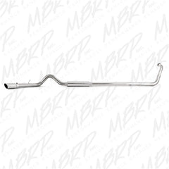 MBRP Exhaust S6212409 4in. Turbo Back; Single Side Exit; T409