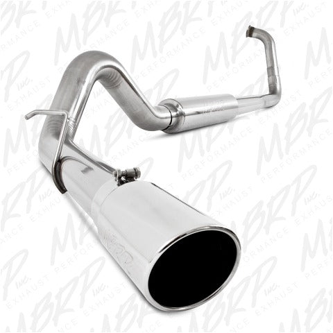 MBRP Exhaust S6212409 4in. Turbo Back; Single Side Exit; T409