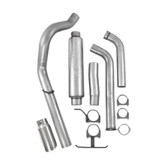MBRP Exhaust S6216AL 4in. Turbo Back; Single Side (Stock Cat) Exit; AL