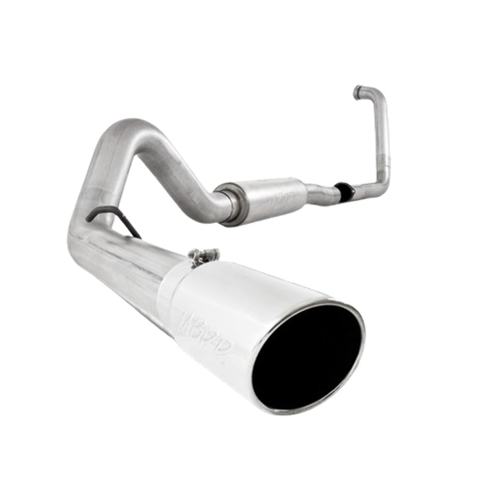 MBRP Exhaust S6216AL 4in. Turbo Back; Single Side (Stock Cat) Exit; AL