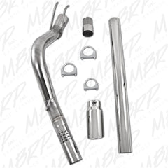 MBRP Exhaust S6242409 4in. Filter Back; Single Side Exit; T409