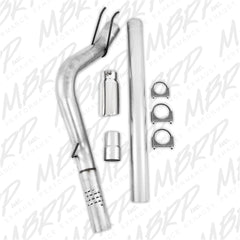 MBRP Exhaust S6242AL 4in. Filter Back; Single Side Exit; AL
