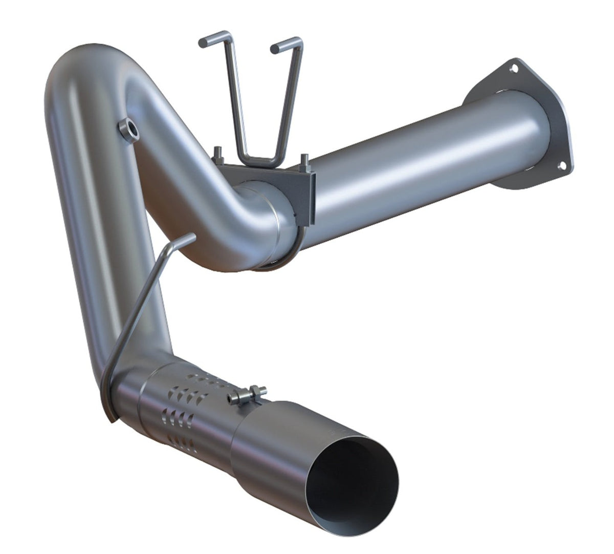 MBRP Exhaust S6287AL 4in. Filter Back; Single Side Exit; AL