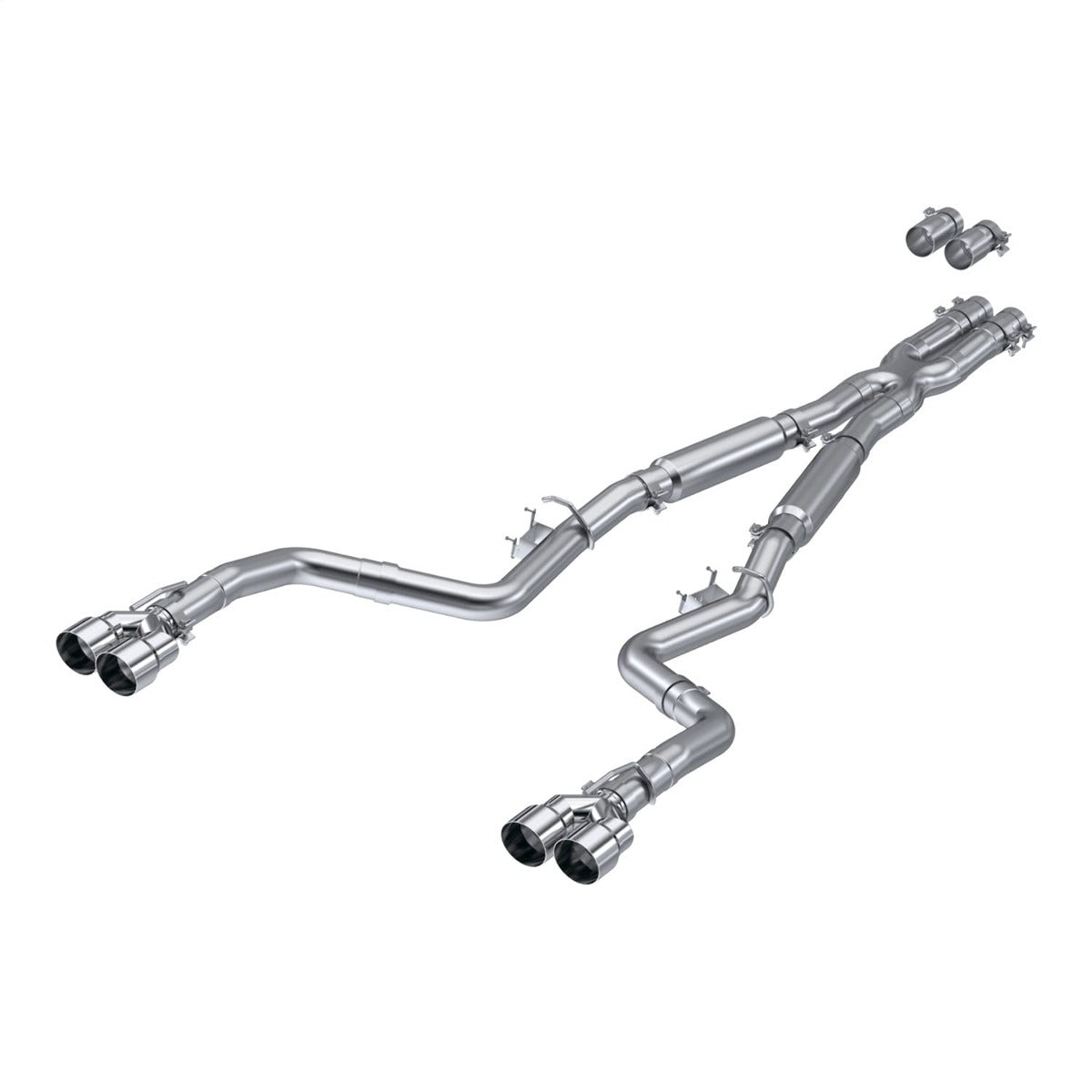 MBRP Exhaust S7113AL Installer Series Cat Back Exhaust System