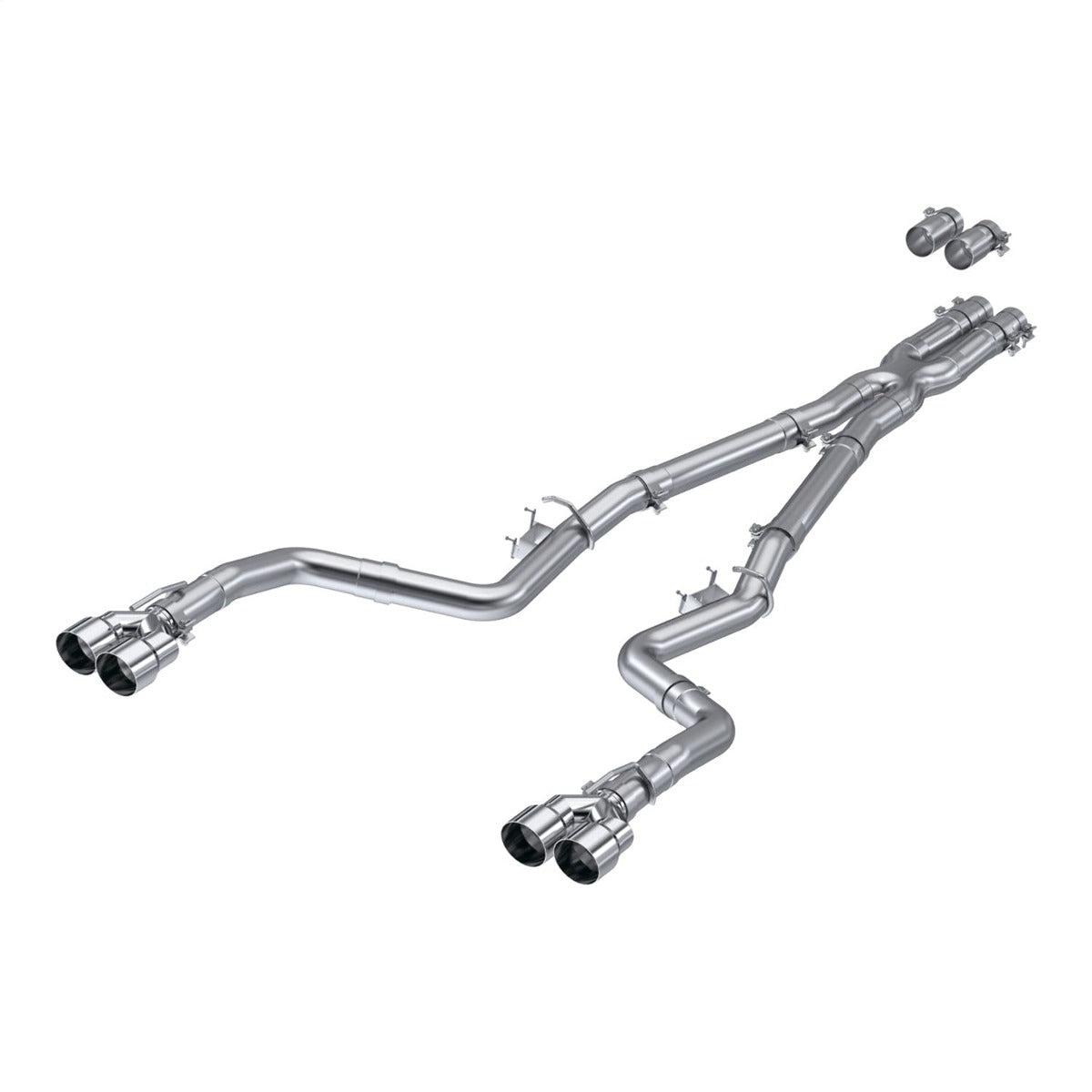 MBRP Exhaust S7114AL Installer Series Cat Back Exhaust System