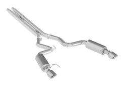 MBRP Exhaust S7239409 3in. Cat Back; Dual Split Rear; Street Version; 4.5in. tips; T409