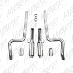 MBRP Exhaust S7260304 Pro Series Cat Back Dual Split Rear Exit Exhaust System