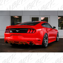 MBRP Exhaust S7275BLK 3in. Cat Back; Dual Split Rear; Race Version; 4.5in. tips; Black Coated