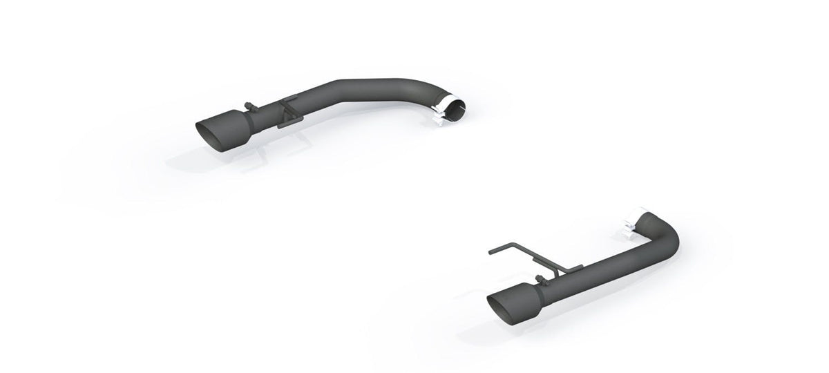 MBRP Exhaust S7276BLK 2 1/2in. Axle Back Kit; Black Coated