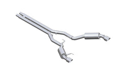 MBRP Exhaust S7277409 3in. Cat Back; Dual Split Rear; Street Version; 4.5in. tips; T409