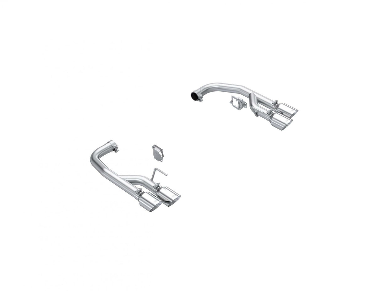 MBRP Exhaust T304 Stainless Steel 2.5" Axle-Back  Dual Rear with Quad Tips PN. S7281304