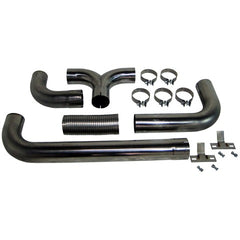 MBRP Exhaust S8102409 Smokers XP Series Cat Back Stack Exhaust System