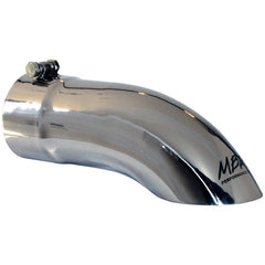 MBRP Exhaust T5081 Tip; 4in. O.D. Turn Down 4in. inlet 12in. length; T304