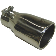 MBRP Exhaust T5116 Tip; 3? O.D. Oval 2? inlet 7 1/16in. length; T304