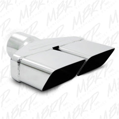 MBRP Exhaust T5118 Tip; 8in.x 2? ID; Rectangle; 2? O.D. inlet; 8? length; T304